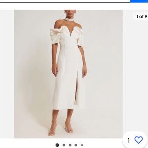 Cult Gaia Mina Off-the-shoulder dress